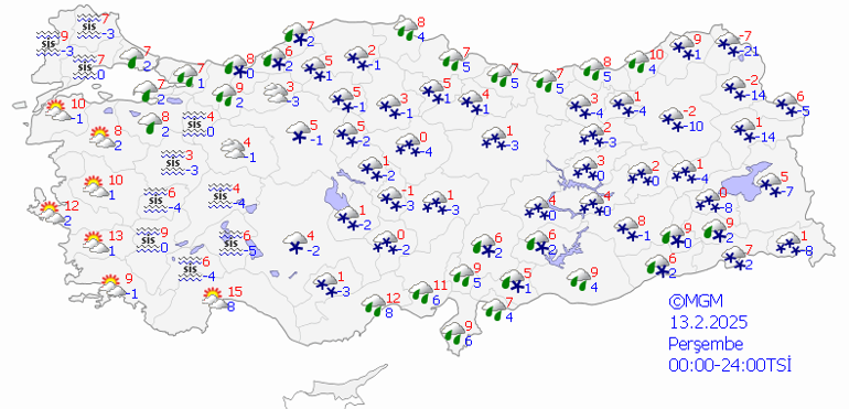 SON DAKİKA HAVA DURUMU TAHMİNLERİ İL İL || 13 Şubat Perşembe yarın hava nasıl olacak? İstanbul'da kar var mı? Meteoroloji'den birçok ile kar yağışı uyarısı! 1 son dakika hava durumu tahminleri il il 13 subat persembe yarin hava nasil vMqG5R1f