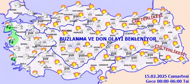 SON DAKİKA HAVA DURUMU TAHMİNLERİ İL İL 15 ŞUBAT 2025 | Hafta sonu hava nasıl olacak? Yarın İstanbul'da kar yağacak mı? Meteoroloji ve AKOM'dan yeni uyarı: Kar geri geliyor! 2 son dakika hava durumu tahminleri il il 15 subat 2025 hafta sonu hava