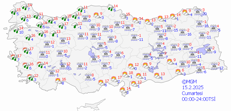 SON DAKİKA HAVA DURUMU TAHMİNLERİ İL İL 15 ŞUBAT 2025 | Hafta sonu hava nasıl olacak? Yarın İstanbul'da kar yağacak mı? Meteoroloji ve AKOM'dan yeni uyarı: Kar geri geliyor! 1 son dakika hava durumu tahminleri il il 15 subat 2025 hafta sonu hava FkNFNW9r