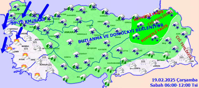 SON DAKİKA HAVA DURUMU TAHMİNLERİ İL İL 19 ŞUBAT | Yarın hava nasıl olacak? İstanbul'a kar yağacak mı, yarın İstanbul'da kar var mı? Meteoroloji, AKOM ve Valilik'ten peş peşe uyarı! 3 son dakika hava durumu tahminleri il il 19 subat yarin hava nasil olacak J9ps1Bpv