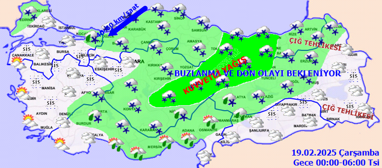 SON DAKİKA HAVA DURUMU TAHMİNLERİ İL İL 19 ŞUBAT | Yarın hava nasıl olacak? İstanbul'a kar yağacak mı, yarın İstanbul'da kar var mı? Meteoroloji, AKOM ve Valilik'ten peş peşe uyarı! 2 son dakika hava durumu tahminleri il il 19 subat yarin hava nasil olacak ingwK6E5