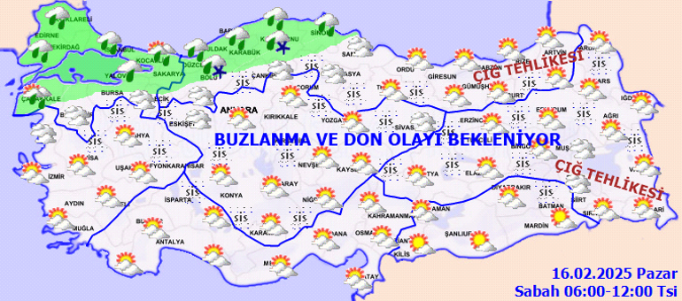 SON DAKİKA HAVA DURUMU TAHMİNLERİ İL İL | Yarın (16 Şubat) hava nasıl olacak? İstanbul'a ne zaman kar yağacak, kar yağacak mı? Meteoroloji tarih verdi! 3 son dakika hava durumu tahminleri il il yarin 16 subat hava nasil olacak G8wT1Gw7