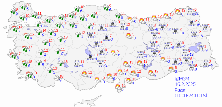 SON DAKİKA HAVA DURUMU TAHMİNLERİ İL İL | Yarın (16 Şubat) hava nasıl olacak? İstanbul'a ne zaman kar yağacak, kar yağacak mı? Meteoroloji tarih verdi! 1 son dakika hava durumu tahminleri il il yarin 16 subat hava nasil olacak zgCWcXTr