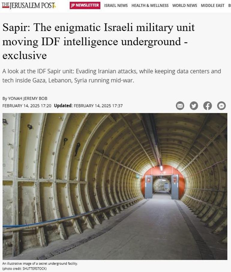 son dakika israilde iran ve hamas korkusu istihbarat birimi yeraltina tasindi 3