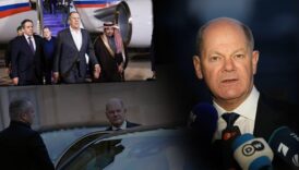 son dakika paristeki zirvede gerilim almanya erken ayrildi scholz sinirliyim bu tartisma zamansiz ve NMMOnp9R