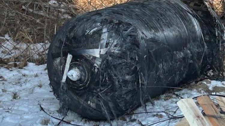 spacex roketinin enkazi polonyaya dustu