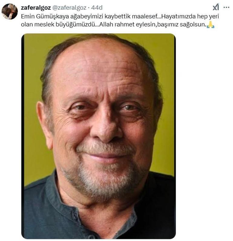 Usta oyuncu Muhammed Emin Gümüşkaya hayatını kaybetti! 1 usta oyuncu muhammed emin gumuskaya hayatini kaybetti 0