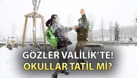 yarin okullar tatil mi 19 subat carsamba kar uyarisi geldi gozler valilik aciklamasinda ankara AFIOw2yT