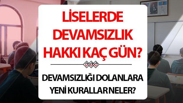Devamsızlık hakkı kaç gün 2025? Lise özürlü özürsüz devamsızlık ne kadar, devamsızlık süresini dolduranlar belge alabiliyor mu? MEB'den yeni yönetmelik yayınlandı! 1 devamsizlik hakki kac gun 2025 lise ozurlu ozursuz devamsizlik ne kadar devamsizlik suresini dolduranlar um6wrjHL