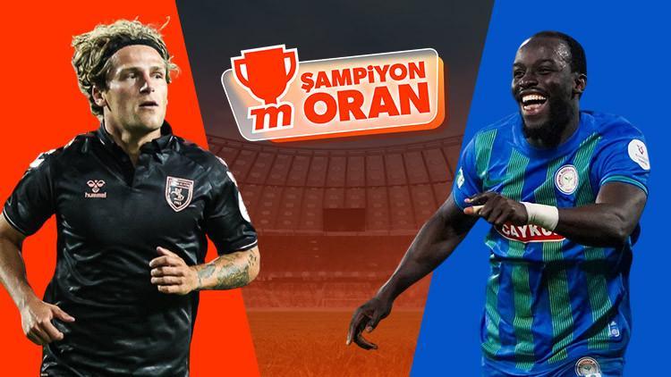karadeniz derbisinde samsunspor ile rizespor karsi karsiya sampiyon oran farki mislide