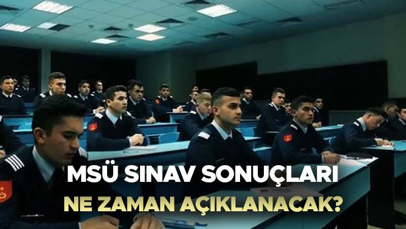 MSÜ sınav sonuçları ne zaman açıklanacak? ÖSYM MSÜ sınav sonuç tarihini duyurdu 1 msu sinav sonuclari ne zaman aciklanacak osym msu sinav sonuc tarihini duyurdu 0